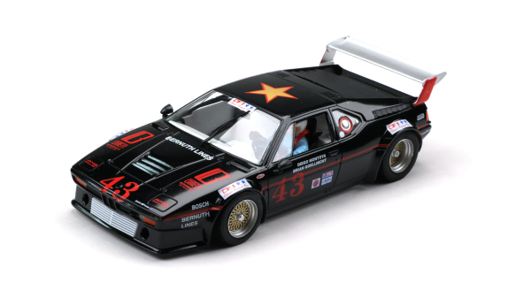 Fly slotcar BMW M1 24H Daytona 1984 P. Davey , D. Montoya